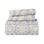 Superior Kymbal Cotton Blend Woven Medallion Jacquard Bedspread Set