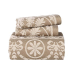 Superior Kymbal Cotton Blend Woven Medallion Jacquard Bedspread Set