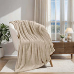 Superior Fleece Plush Medium Weight Fluffy Solid Decorative Blanket
