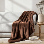 Superior Fleece Plush Medium Weight Fluffy Solid Decorative Blanket
