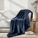 Superior Fleece Plush Medium Weight Fluffy Solid Decorative Blanket