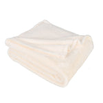 Fleece Plush Medium Weight Fluffy Soft Decorative Throw