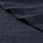 100% Cotton Thermal Blanket – Basketweave All-Season, Lightweight & Breathable