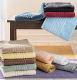 Egyptian Cotton Bath Mat Set of 2 Greek Key Infinity Border
