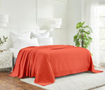 100% Cotton Waffle Blanket – Cooling Waffle Weave, Lightweight & Breathable Gumdrop