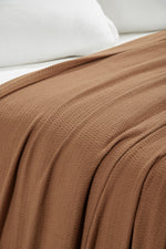 100% Cotton Waffle Blanket – Cooling Waffle Weave, Lightweight & Breathable Gumdrop