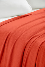 100% Cotton Waffle Blanket – Cooling Waffle Weave, Lightweight & Breathable Gumdrop