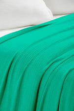 100% Cotton Waffle Blanket – Cooling Waffle Weave, Lightweight & Breathable Gumdrop