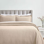 Superior Zenith Cotton Medium Weight Geometric Matelasse Bedspread Set