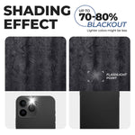 Blackout Curtains Leaves Pattern Room Darkening Grommet 2 Panels
