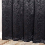 Blackout Curtains Leaves Pattern Room Darkening Grommet 2 Panels