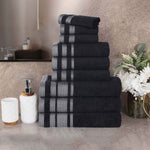 Superior Hays Cotton Medium Weight 9 Piece Assorted Bathroom Towel Set