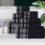 Superior Hays Cotton Medium Weight 12 Piece Bathroom Towel Set