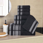 Superior Hays Cotton Medium Weight 8 Piece Assorted Bathroom Towel Set