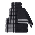 Superior Hays Cotton Medium Weight 9 Piece Assorted Bathroom Towel Set