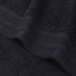 Superior Honeycomb Textured Border Luxury Cotton 3 Piece Towel Set