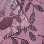 Leaves Machine Washable Room Darkening Blackout Curtains, Set of 2