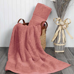 Superior Cotton Heavyweight Absorbent Plush 2 Piece Bath Sheet Set