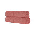 Superior Cotton Heavyweight Absorbent Plush 2 Piece Bath Sheet Set