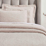 Floral Cotton Matelassé Bedspread Set Hibiscus Jacquard (3-Piece)