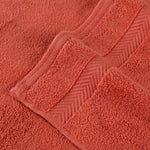 3 Piece Zero Twist Cotton Towels Soft Absorbent