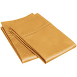 Egyptian Cotton 300 Thread Count Solid Bed Pillowcase Set