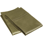 Egyptian Cotton 300 Thread Count Solid Bed Pillowcase Set