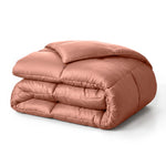 Brushed Microfiber Down Alternative Comforter Medium Weight Solid