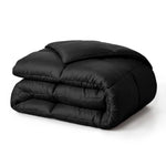 Brushed Microfiber Down Alternative Comforter Medium Weight Solid