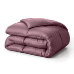 Brushed Microfiber Down Alternative Comforter Medium Weight Solid