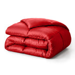 Brushed Microfiber Down Alternative Comforter Medium Weight Solid