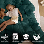 Brushed Microfiber Down Alternative Comforter Medium Weight Solid