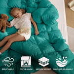 Brushed Microfiber Down Alternative Comforter Medium Weight Solid