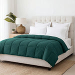 Brushed Microfiber Down Alternative Comforter Medium Weight Solid