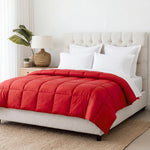 Brushed Microfiber Down Alternative Comforter Medium Weight Solid