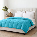 Brushed Microfiber Down Alternative Comforter Medium Weight Solid