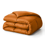 Brushed Microfiber Down Alternative Comforter Medium Weight Solid
