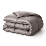 Brushed Microfiber Down Alternative Comforter Medium Weight Solid