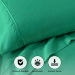 Superior Cotton Blend 800 Thread Count Solid Pillowcase Set of 2