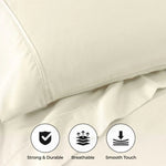 Superior Cotton Blend 800 Thread Count Solid Pillowcase Set of 2
