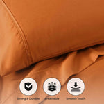 Superior Cotton Blend 800 Thread Count Solid Pillowcase Set of 2
