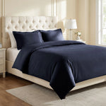 Cotton Blend 1200 Thread Count Solid Duvet Cover Set