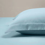 Cotton Blend 1200 Thread Count Solid Duvet Cover Set