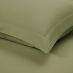 Cotton Blend 1200 Thread Count Solid Duvet Cover Set