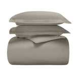 Cotton Blend 600 Thread Count Solid Duvet Cover Set