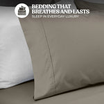 600 Thread Count Cotton Blend Bed Sheet Set Deep Pocket