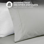 600 Thread Count Cotton Blend Bed Sheet Set Deep Pocket