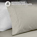 600 Thread Count Cotton Blend Bed Sheet Set Deep Pocket