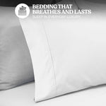 600 Thread Count Cotton Blend Bed Sheet Set Deep Pocket