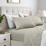 600 Thread Count Cotton Blend Bed Sheet Set Deep Pocket